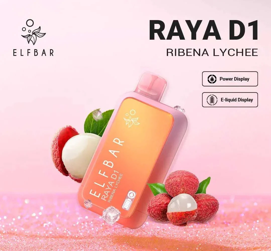 ELF BAR RAYA D1 – Ribena Lychee - Vape Shop Chennai