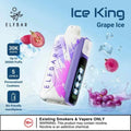 Elf Bar Ice King – Grape Ice – 30K - Vape Shop Chennai