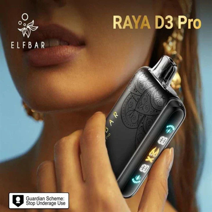 Elf Bar Raya D3 Pro 30K Peach Mango Watermelon Ice - Vape Shop Chennai