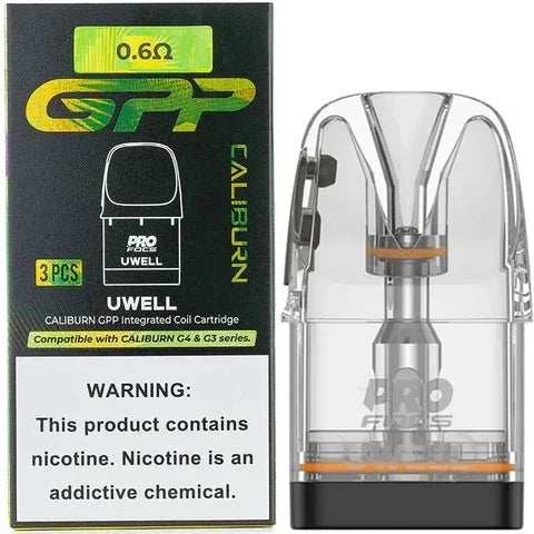 Uwell Caliburn GPP Replacement Pod (0.6Ω) - Vape Store Chennai