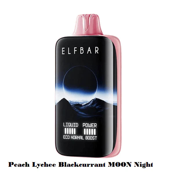 Elf Bar MoonNight 40K – Peach Lychee Blackcurrant - Vape Shop Chennai