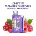 IGET FLARE B10000 – Cranberry Raspberry ice - Vape Shop Chennai
