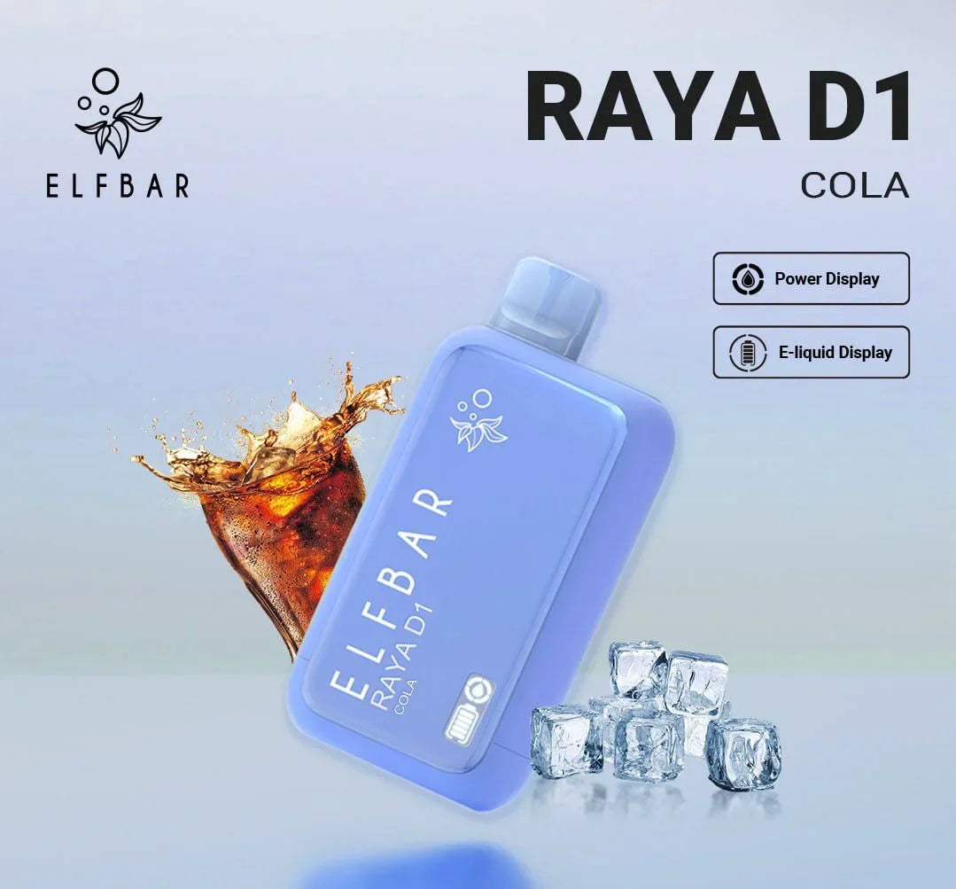 Elf Bar Raya D1 – Cola 13K | Premium Disposable Vape in Chennai