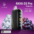 Elf Bar Raya D3 Pro 30K – Grape Ice | Premium Disposable Vape in Chennai