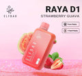 ELF BAR RAYA D1 – Strawberry Guava - Vape Shop Chennai