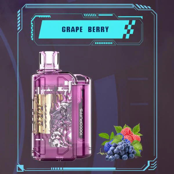 IGET FLARE B10000 – Grape Berry | Premium Disposable Vape in Chennai